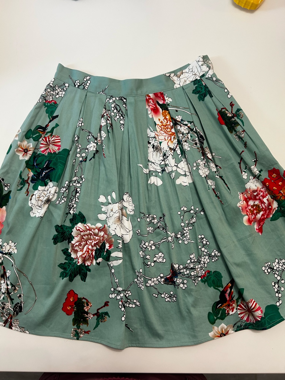 Grace Karin Floral Midi Skirt - Size M